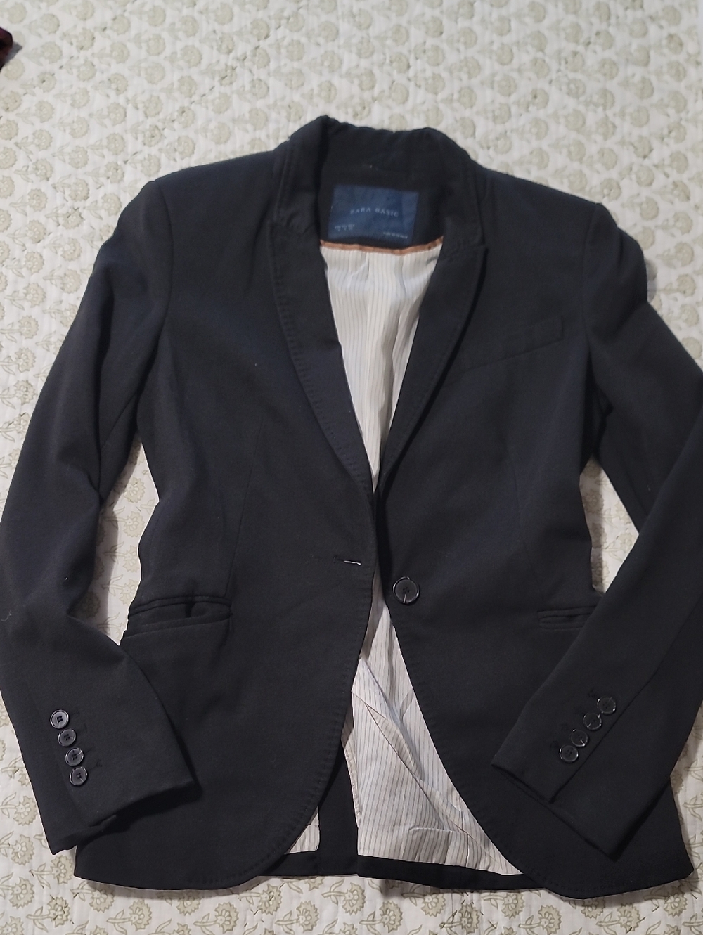 Zara Basic Black Blazer